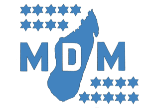 [MDM party flag]